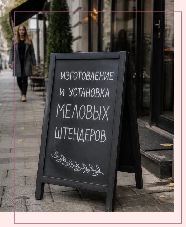 Меловые штендеры в Верхней Пышме по цене от 6669 р. | Аванза-Врх